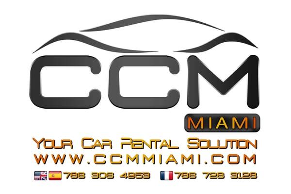 CCM Miami Rental Solution, Luxury Car Rental in Miami Florida, We speak English, Hablamos Espanol, Nous parlons Francais