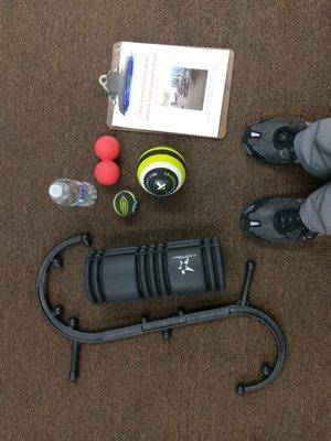 Tools we recommend for home therapy. At Performance Chiropractic we teach patients to take better care of themselves.