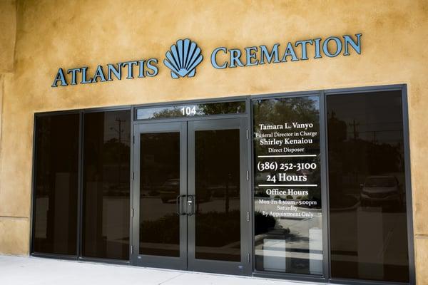 Our new Atlantis Cremation facility is now open and has been specifically designed to meet our community's cremation services needs.