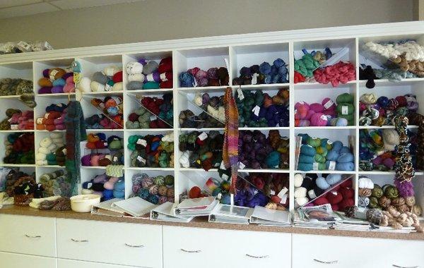 We have a wide variety of specialty yarns, tools and patterns! Something for everyone!