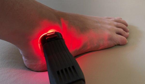 Cold laser therapy for decreasing pain and inflammation, and increasing local blood flow.  Offered in red, infrared, and violet wavelengths.