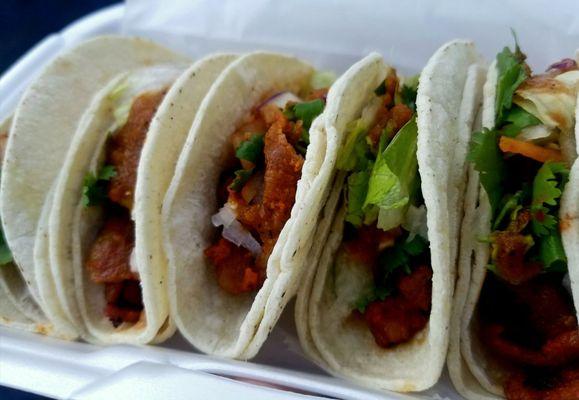 Spicy Pork Tacos