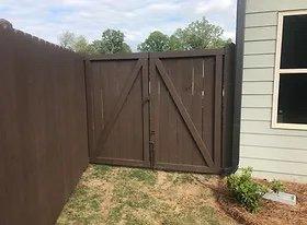 Another example of the type of fences we build.