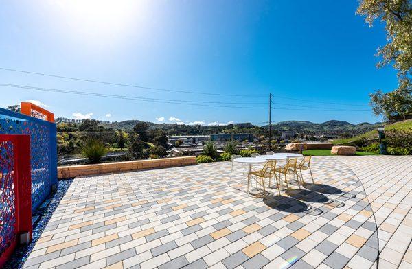 Outdoor space at our Cortica Marin center.