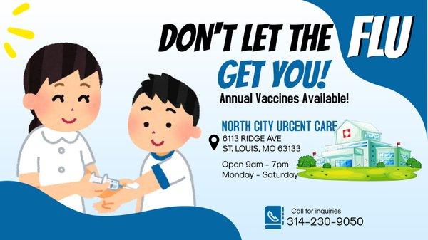 NORTH CITY  URGENT CARE\\\\\\\\n6113 RIDGE AVE,\\\\\\\\nST. LOUIS, MO 63133