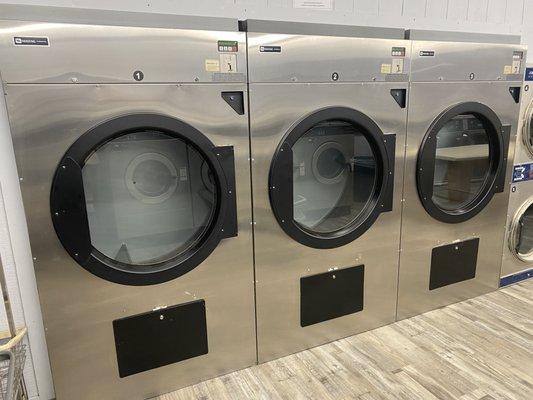 3 - 75lb Large Dryers