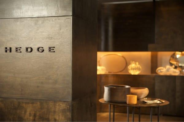 HEDGE design display fabricated by Dijeau Poage Construction at art showcase SF