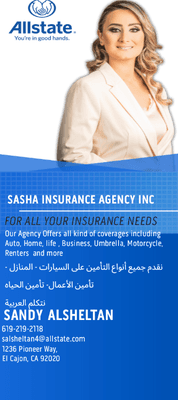 Sandy Alsheltan: Allstate Insurance