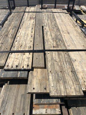 Box Car Flooring 5/4 Thick & 12" Wide ship lap