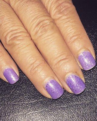 Three weeks later Shellac manicure! No chipping or peeling!