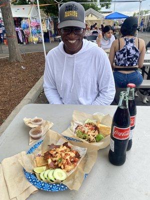 Shrimp & fish tacos