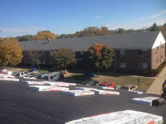 Superior Home Renovations provided a complete roof replacement for Bristol Ct. Apartments!