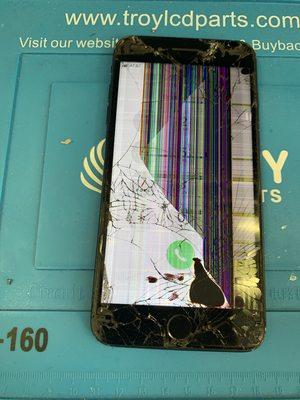 We can fix your broken lcd call or stop in today for your next repair