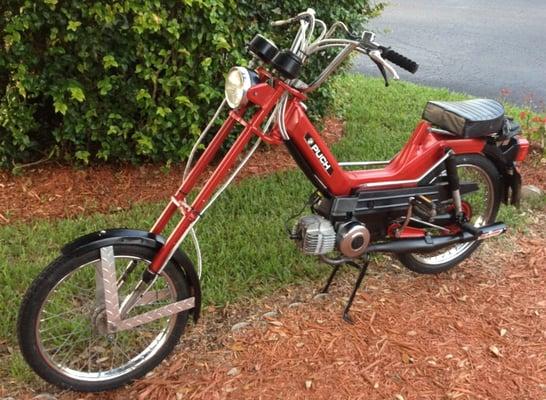 1978 Puch modified in our shop.