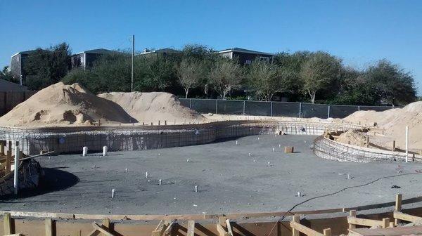 HENDERSON BEACH RESORT CONDO LAZY RIVER  INSTALLED BY I AM CONCRETE LLC