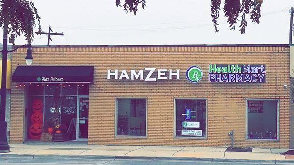 Hamzeh Pharmacy welcomes you! We deliver! Friendly service :)