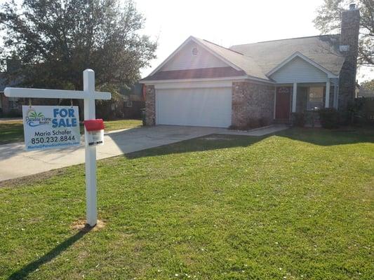 3/2 home in Gulf Breeze, a great location  and an in ground pool, Paradise Bay Subdivision.