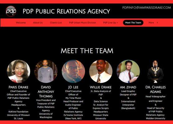 PDP Public Relations Agency Staff