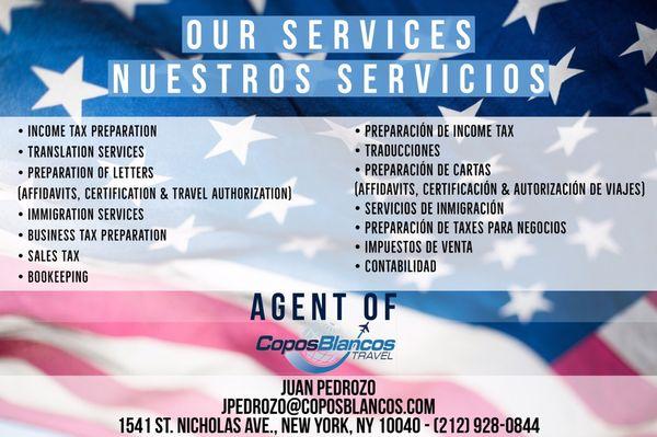 Our services besides travel services