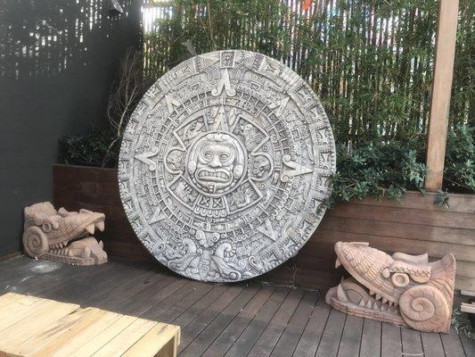 Huge Mayan sub dial