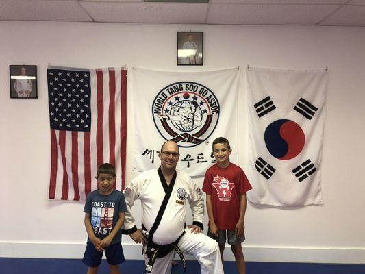 Our newest beginner students.