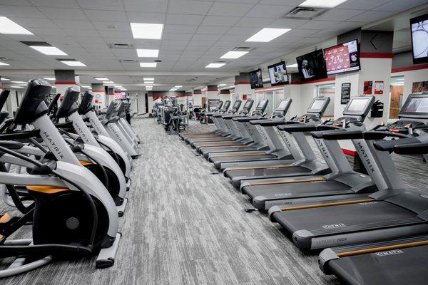 We offer many cardio machines for your workout.