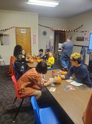 Children's Church at Halloween