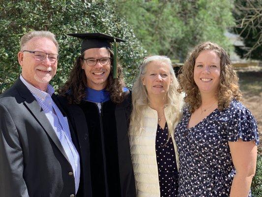 Dr. Troy's Chiropractic school Graduation from Life University, March 2019!