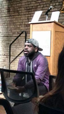 Hanif Abdurraqib music writer, poet, over all amazing talent!