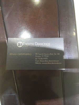 Endless Diamonds Business Card