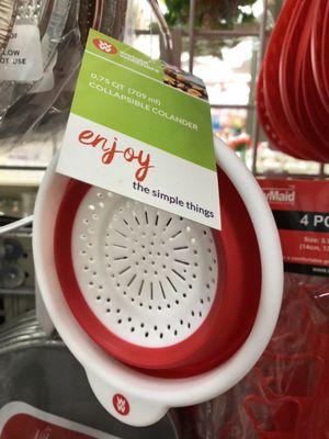 Original Weight Watchers collapsible colander. Got 3-one for home, another one for work and the last one for a gift