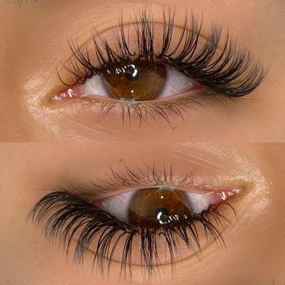 Hybrid lash extensions