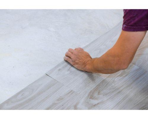 LVP floor install is one of our specialties.