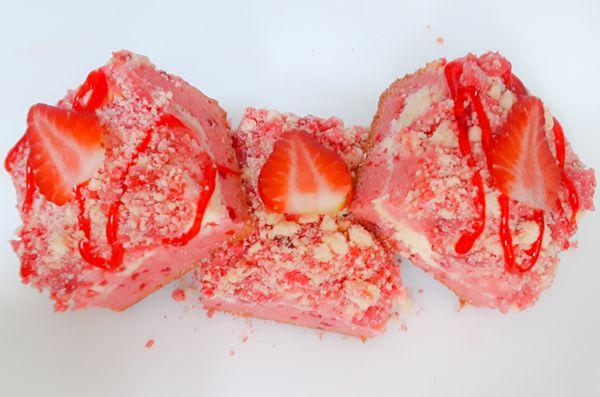 Strawberry Cheesecake Brownies