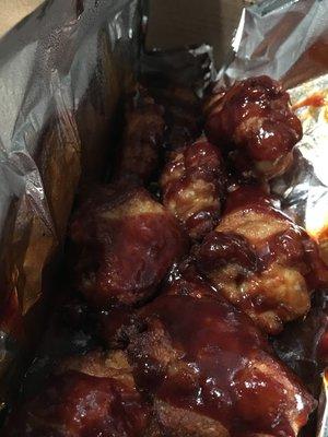 BBQ bone in wings