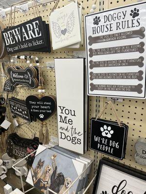 Dog home decor