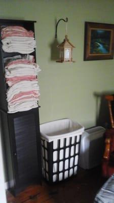 Take a gander at our easy cloth diapering system.