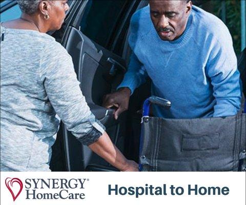 Whether coming home from a surgery or illness, SYNERGY HomeCare can help get you home and keep you safe at home.