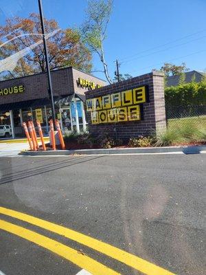 This waffle house was very bad to start off there was a bug in my food the grits were very watery do not recommend this waffle house