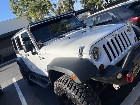 Jeep car wash