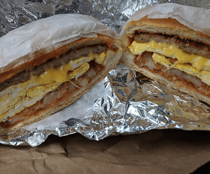 Sausage Egg Cheese HASHBROWN!