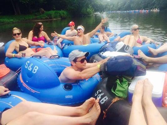 Annual team float trip