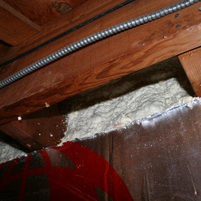 Air Sealed & Insulated Basement Wall & Rim Joist