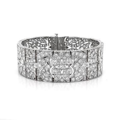 Diamond Platinum Bracelet