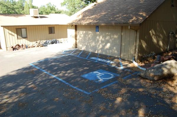 ADA Parking space for Home Office