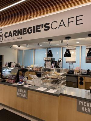 Carnegie's Cafe, Operated By Java's