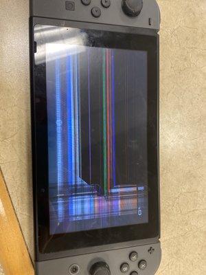 Broken Switch LCD from before repair