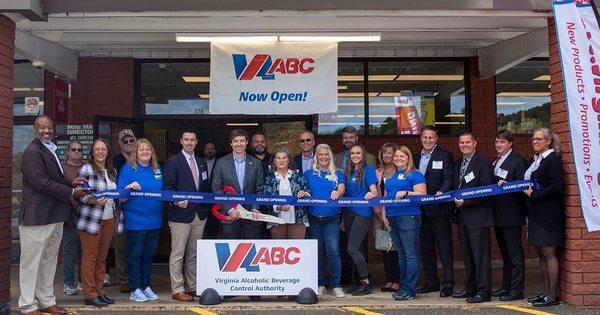 Grand opening. Courtesy of Virginia ABC