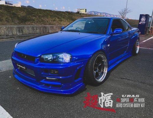 nissan skyline r34 at hari's market