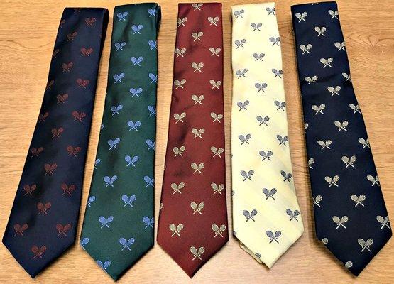 Classic EJL tennis ties